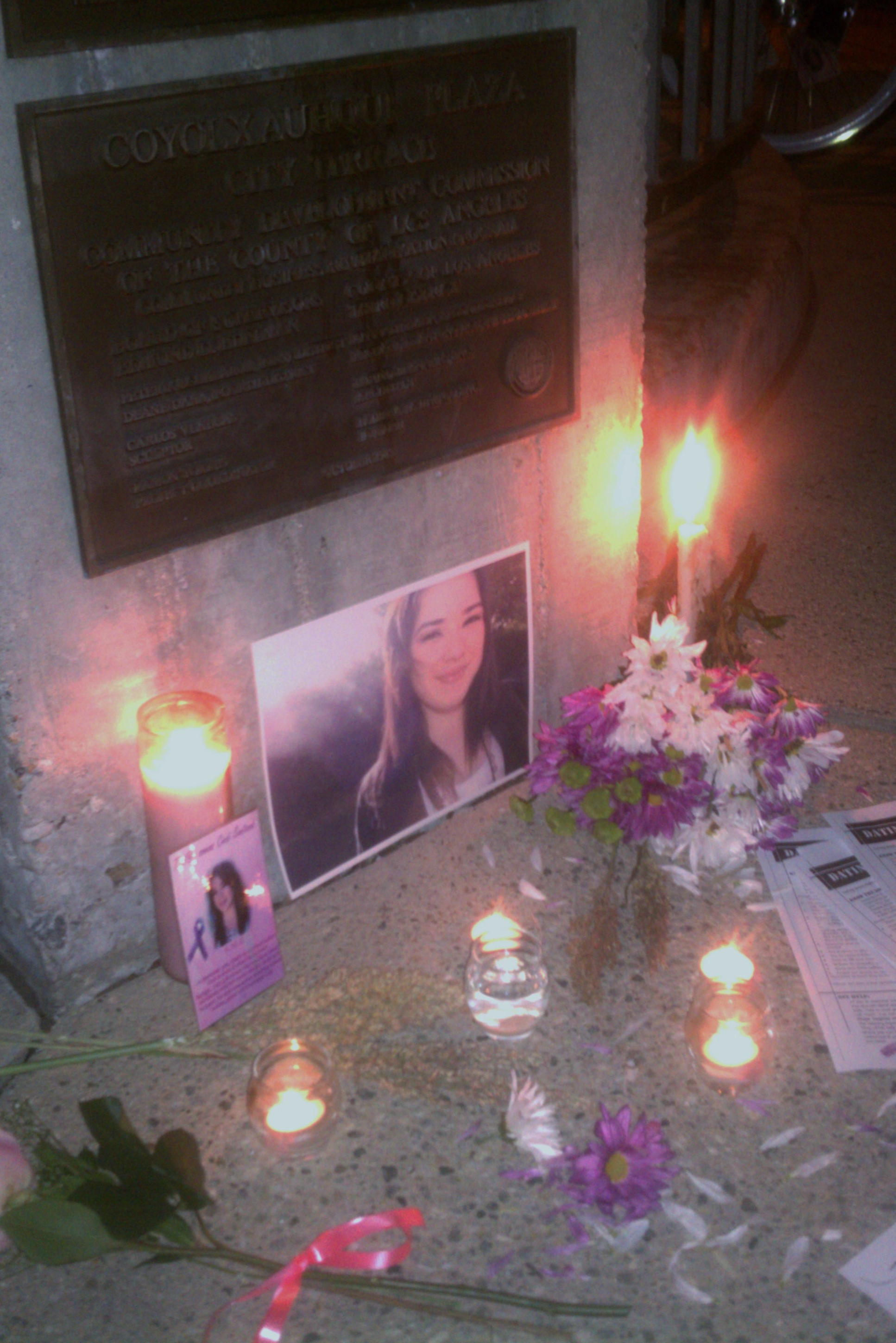 Memorial for Cindi Santana